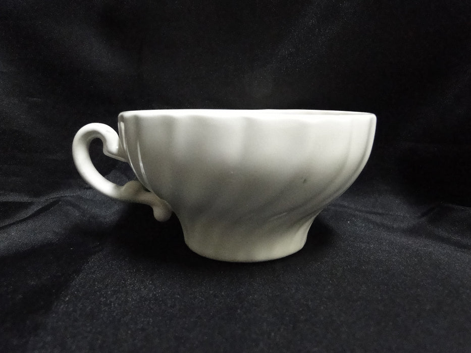 Franciscan Coronado, Cream, Swirl, Matte: Cup & Saucer Set, 2 1/4", As Is