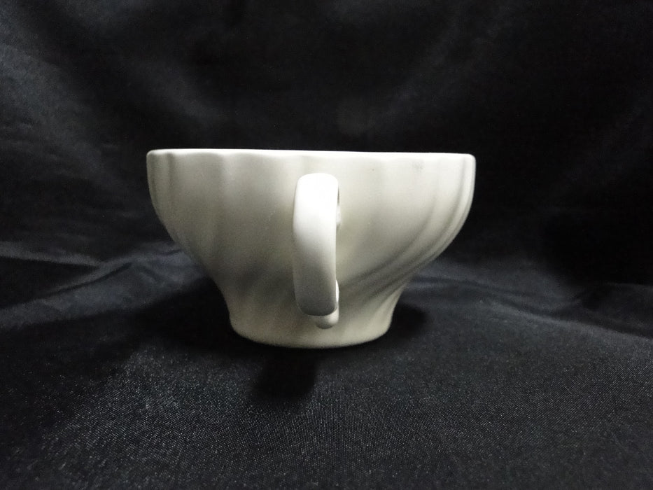 Franciscan Coronado, Cream, Swirl, Matte: Cup & Saucer Set, 2 1/4", As Is