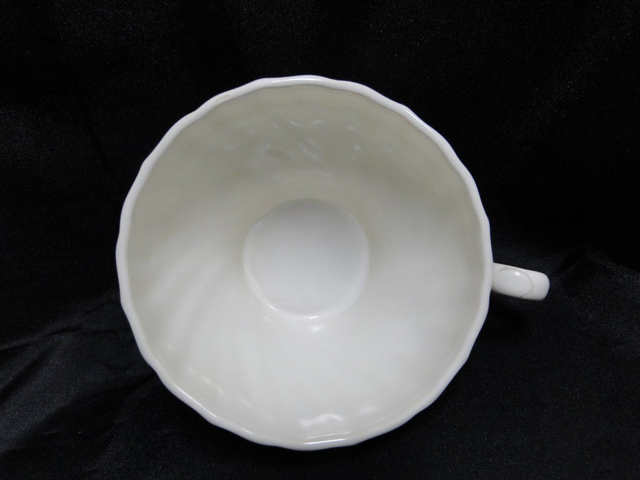 Franciscan Coronado, Cream, Swirl, Matte: Cup & Saucer Set, 2 1/4", As Is