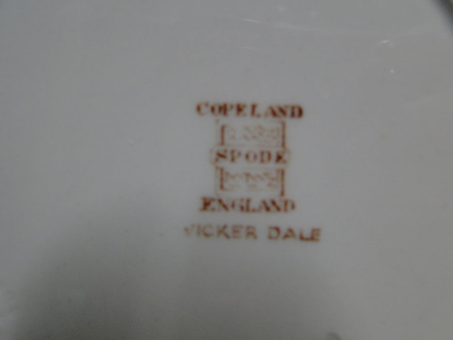Spode Wicker Dale, Floral on Chelsea Wicker: Dinner Plate (s), 10 1/2", Nicks