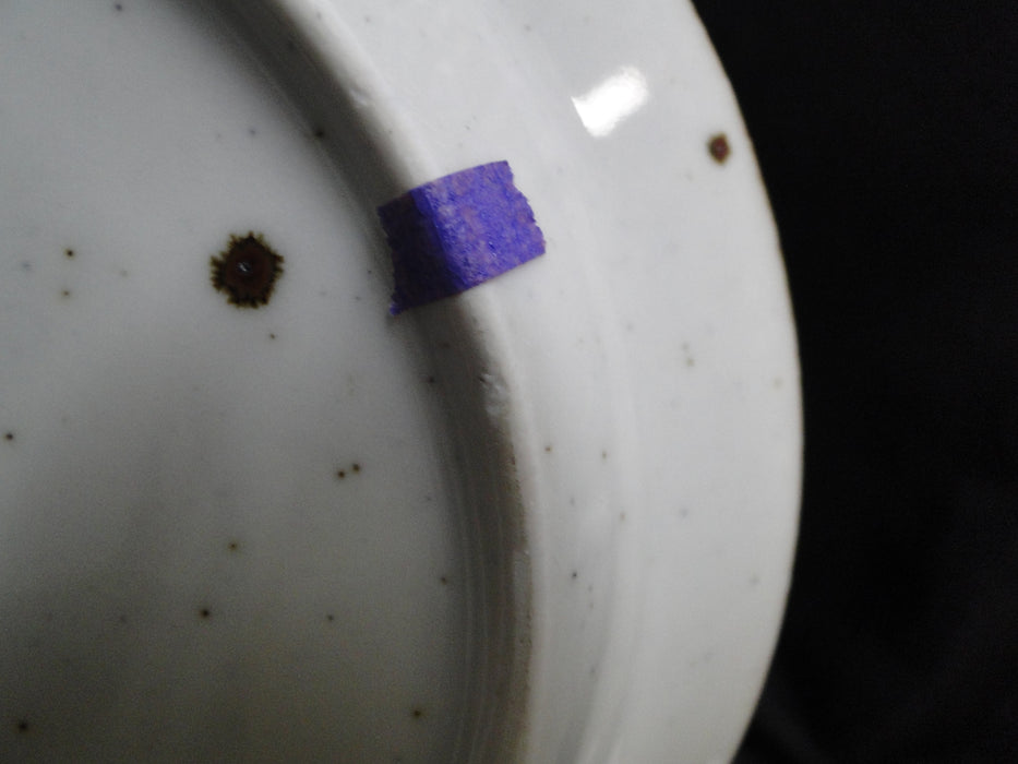Dansk Brown Mist, Brown Trim, Speckles: 6 1/4 Saucer Only, Rim Shape, As Is