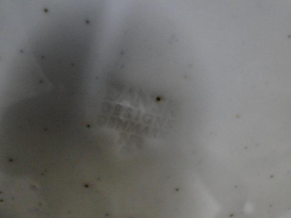 Dansk Brown Mist, Brown Trim, Speckles: 6 1/4 Saucer Only, Rim Shape, As Is