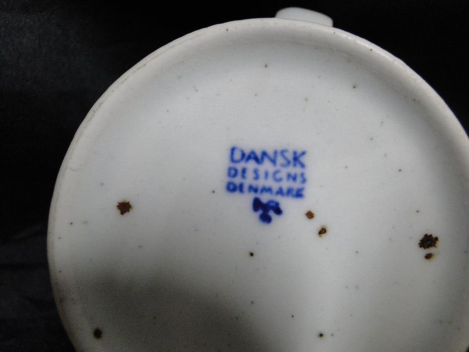 Dansk Brown Mist, Brown Trim, Speckles: Cup Only, 3", As Is