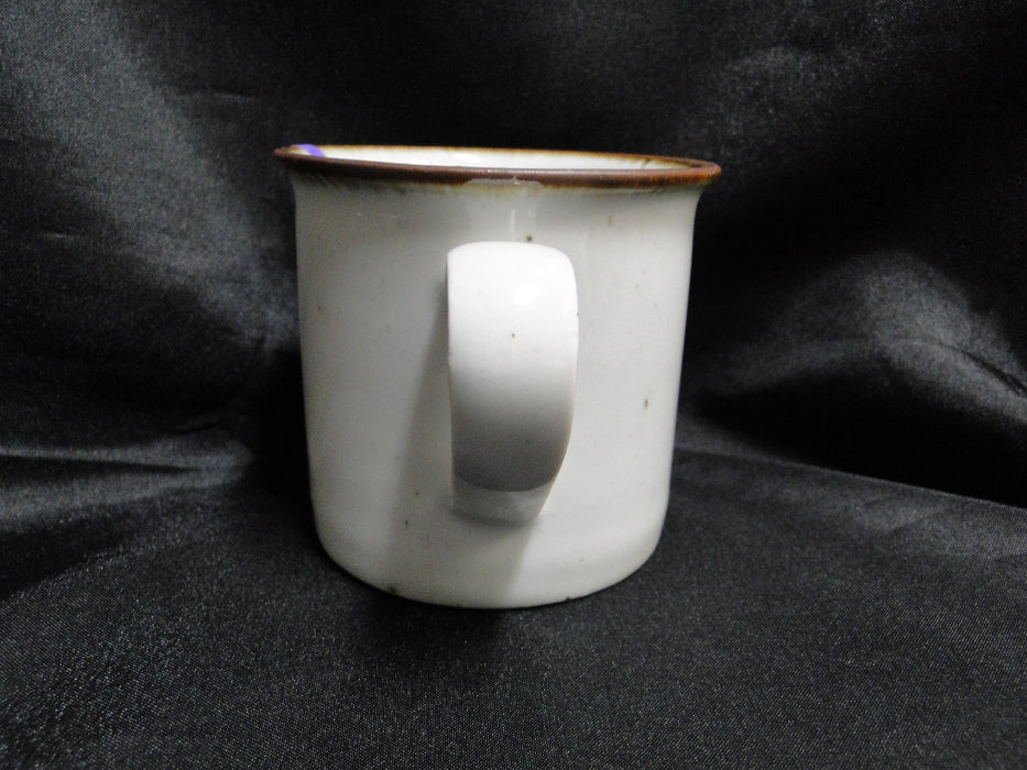 Dansk Brown Mist, Brown Trim, Speckles: Cup Only, 3", As Is