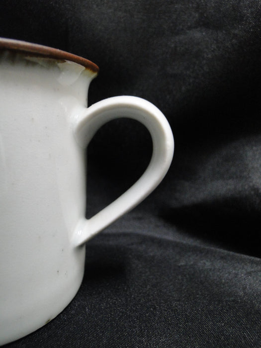 Dansk Brown Mist, Brown Trim, Speckles: Cup Only, 3", As Is