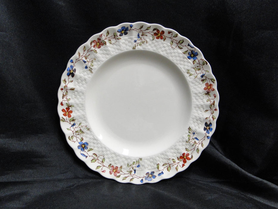 Spode Wicker Dale, Floral on Chelsea Wicker: Salad Plate (s), 8", Nicks