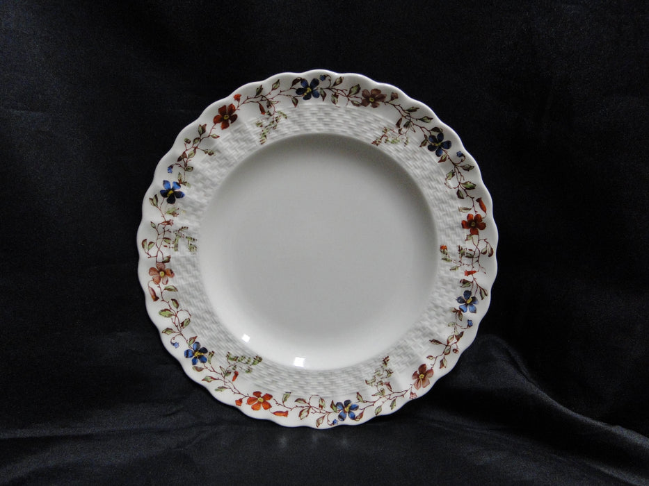 Spode Wicker Dale, Floral on Chelsea Wicker: Salad Plate (s), 8", Nicks