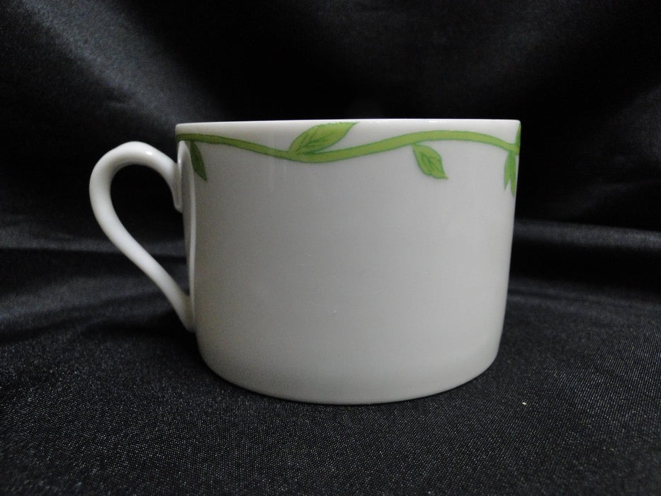 Fitz & Floyd Yellow Rose, White w/ Green: 2 1/8" Cup Only, As Is
