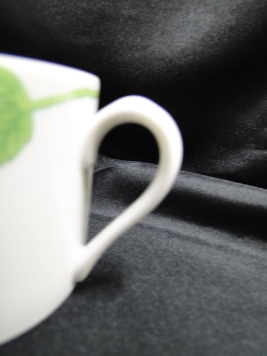 Fitz & Floyd Yellow Rose, White w/ Green: 2 1/8" Cup Only, As Is