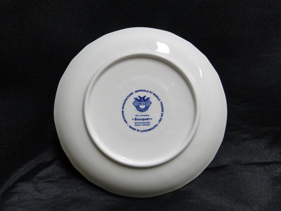 Villeroy & Boch Bouquet, Flowers, Insects: 6 1/8" Saucer (s), No 8 oz Cup