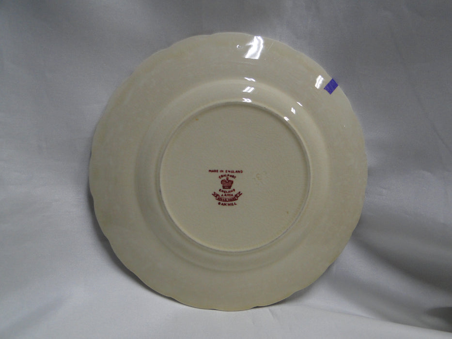 Coalport Oakhill Pink, Floral, Embossed Border: Salad Plate (s), 7 1/4", As Is