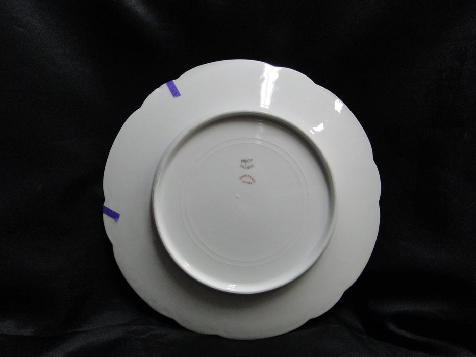 Haviland Schleiger 421, Blank 9, Gold Outlines: Dinner Plate (s), 9 5/8", As Is
