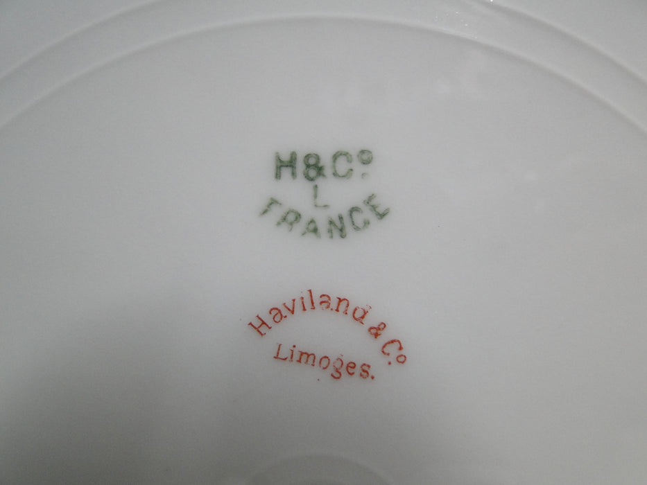 Haviland Schleiger 421, Blank 9, Gold Outlines: Dinner Plate (s), 9 5/8", As Is