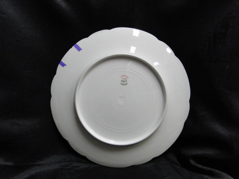 Haviland Schleiger 421, Blank 9, Gold Outlines: Dinner Plate (s), 9 5/8", As Is