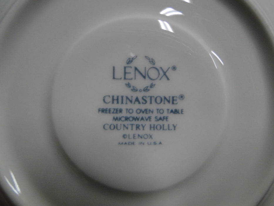 Lenox Country Holly, Chinastone: Cup & Saucer Set (s), 2 3/4"