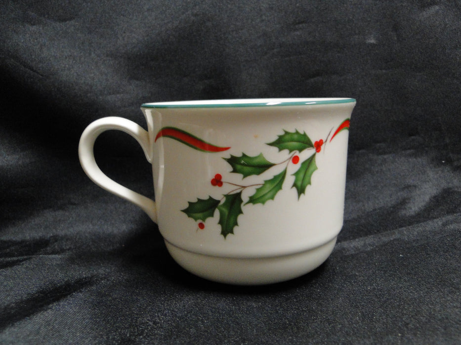 Lenox Country Holly, Chinastone: Cup & Saucer Set (s), 2 3/4"