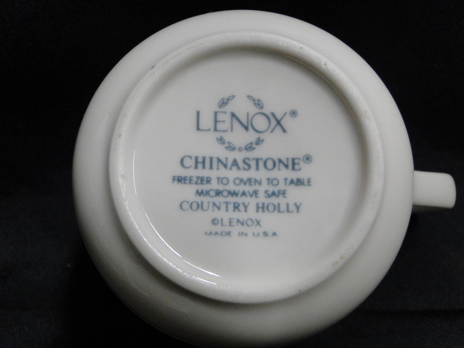 Lenox Country Holly, Chinastone: Cup & Saucer Set (s), 2 3/4"