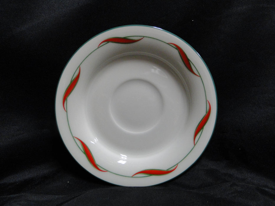Lenox Country Holly, Chinastone: Cup & Saucer Set (s), 2 3/4"