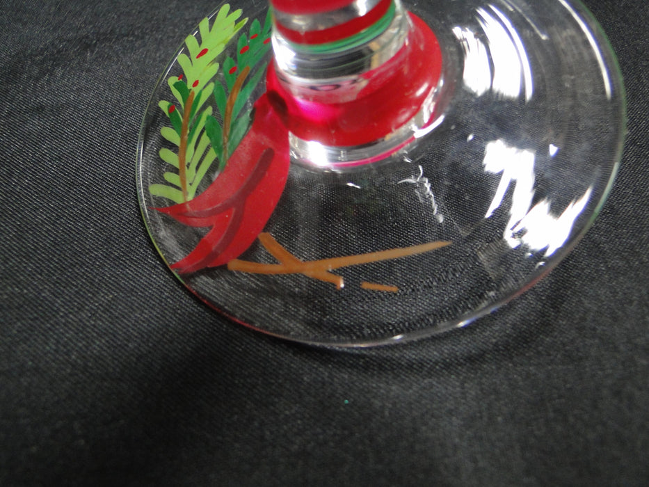 Block 12 Days of Christmas: "10 Lords" Water or Wine Goblet, 9 1/8"