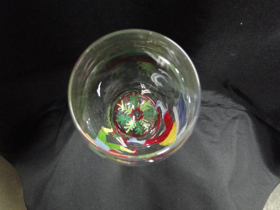 Block 12 Days of Christmas: "10 Lords" Water or Wine Goblet, 9 1/8"