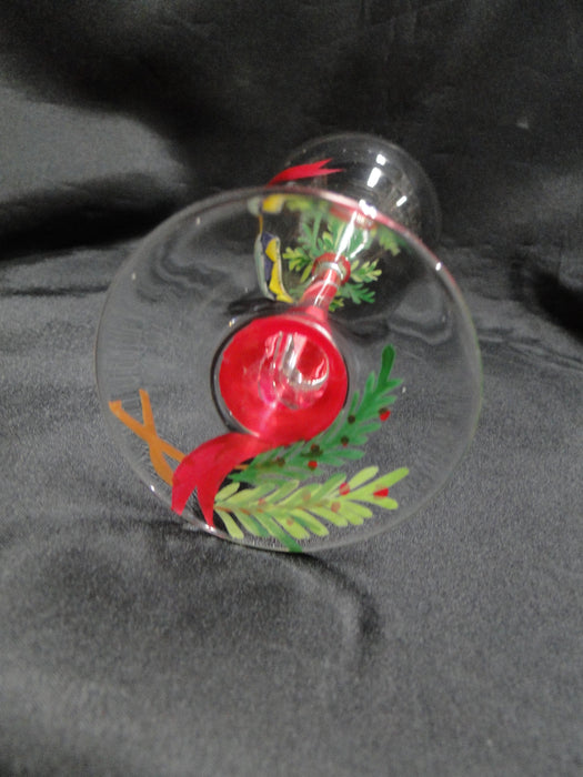 Block 12 Days of Christmas: "12 Drummers" Water or Wine Goblet, 9 1/8"
