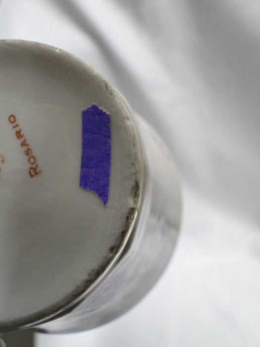 Haviland, Chas Field Rosario, Multicolored: Cup & Saucer Set, 2 1/4" Tall, As Is