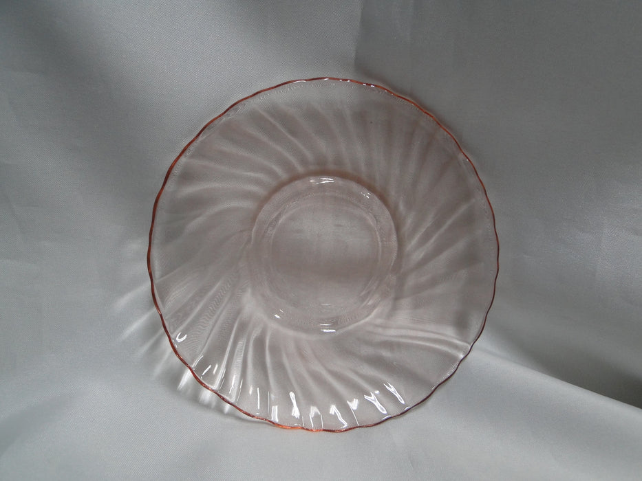 Cristal d'Arques Rosaline Pink, Swirled: Cup & Saucer Set (s), 2 5/8" Tall