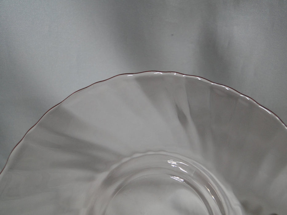 Cristal d'Arques Rosaline Pink, Swirled: Cup & Saucer Set (s), 2 5/8" Tall