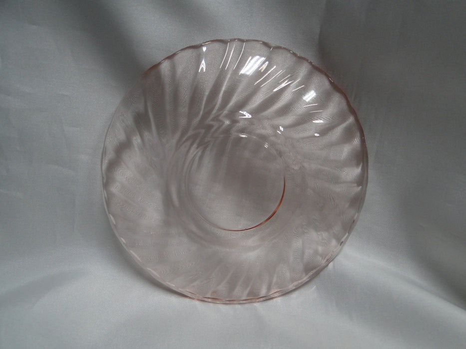 Cristal d'Arques Rosaline Pink, Swirled: Cup & Saucer Set (s), 2 5/8" Tall