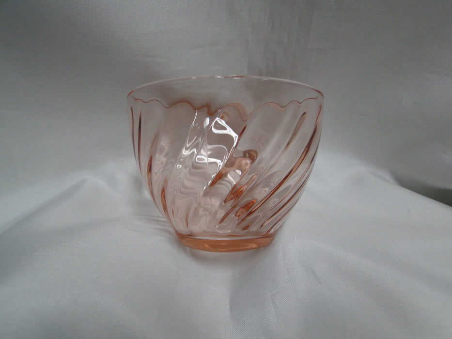 Cristal d'Arques Rosaline Pink, Swirled: Cup & Saucer Set (s), 2 5/8" Tall