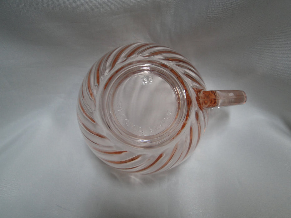 Cristal d'Arques Rosaline Pink, Swirled: Cup & Saucer Set (s), 2 5/8" Tall
