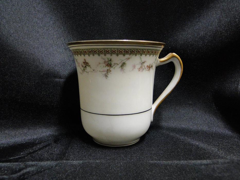 Haviland (Limoges) Yale, Gold & Black Trim: Chocolate Cup & Saucer Set, As Is