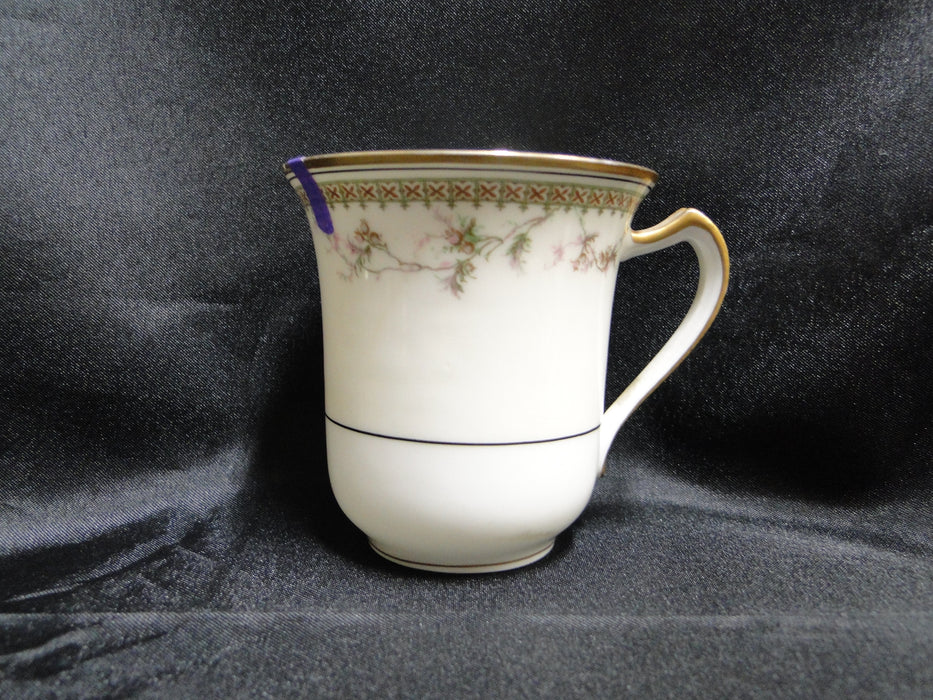 Haviland (Limoges) Yale, Gold & Black Trim: Chocolate Cup & Saucer Set, As Is