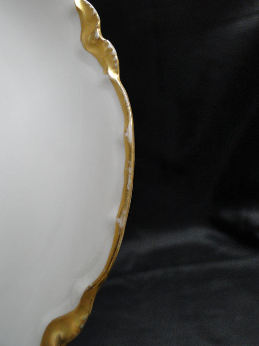 Haviland (Limoges) Schleiger 15, Wavy Gold Trim: 5 7/8" Saucer (s) Only