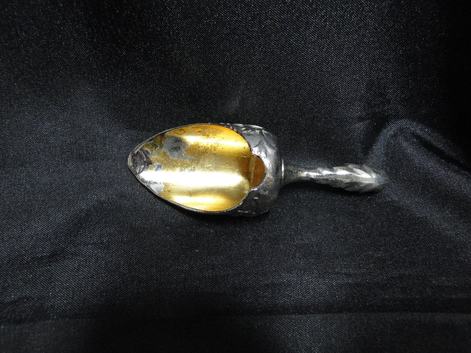 Raimond Silverplate, Gold Colored Lining: Sugar Scuttle / Bowl & Scoop, Wear