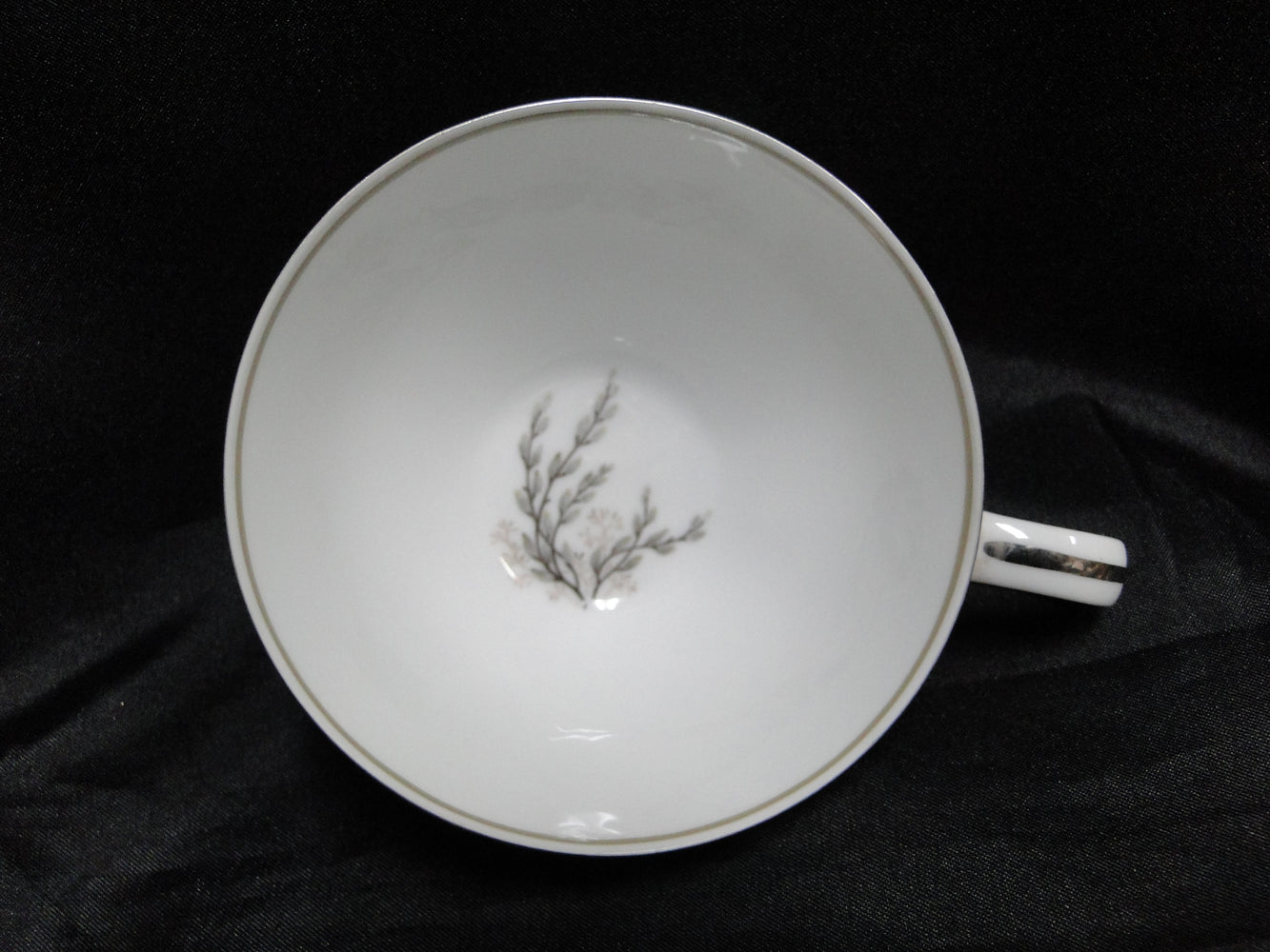 Noritake Candice, 5509, Pussy Willow, Platinum: 1 7/8" Cup (s) Only, No Saucer