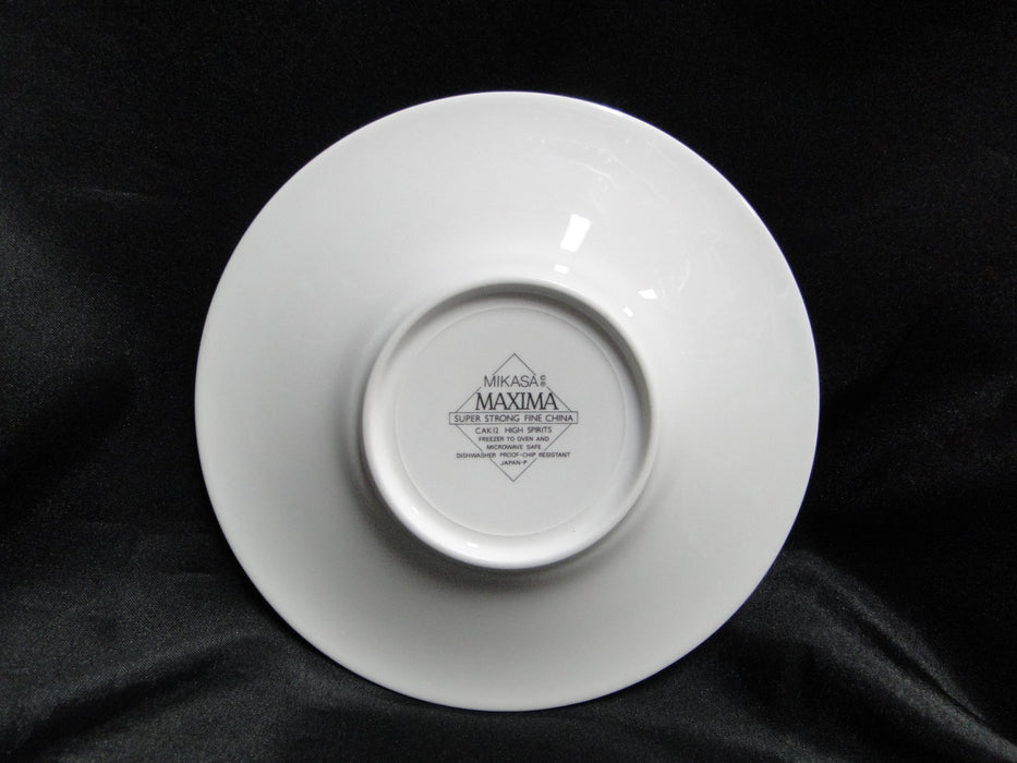 Mikasa High Spirits, Geometric Shapes on Rim: 6 3/8" Saucer (s) Only, No Cup