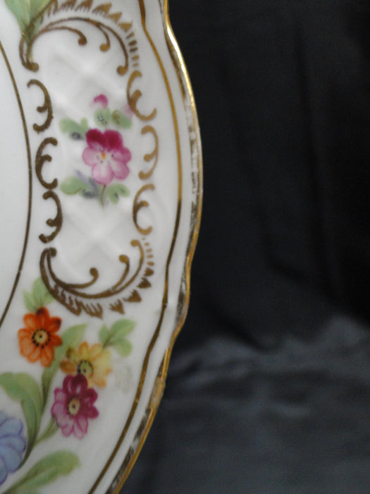 Schumann Dresden, Multicolored Flowers: Cup & Saucer Set (s), Wear