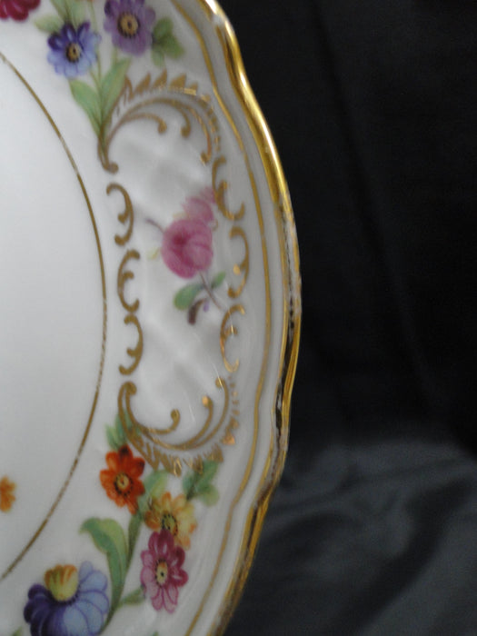 Schumann Dresden, Multicolored Flowers: Cup & Saucer Set (s), Wear