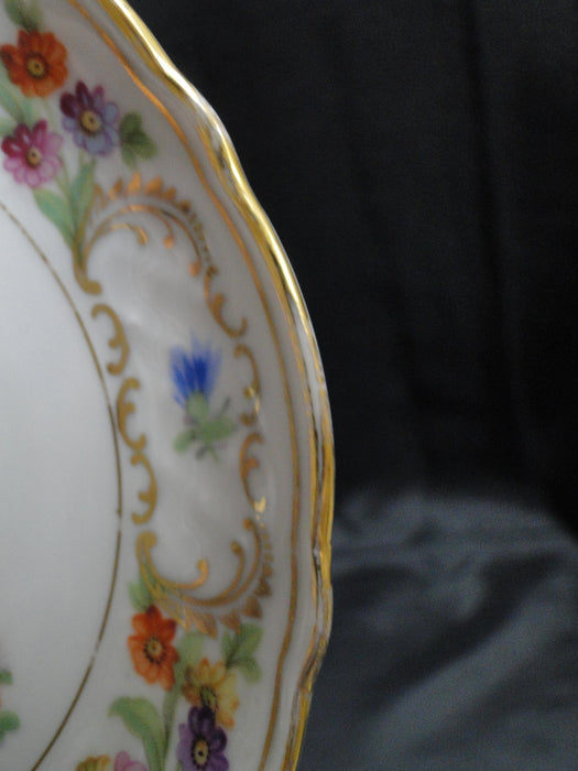 Schumann Dresden, Multicolored Flowers: Cup & Saucer Set (s), Wear
