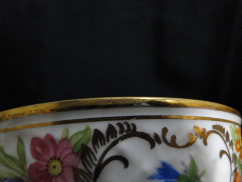 Schumann Dresden, Multicolored Flowers: Cup & Saucer Set (s), Wear