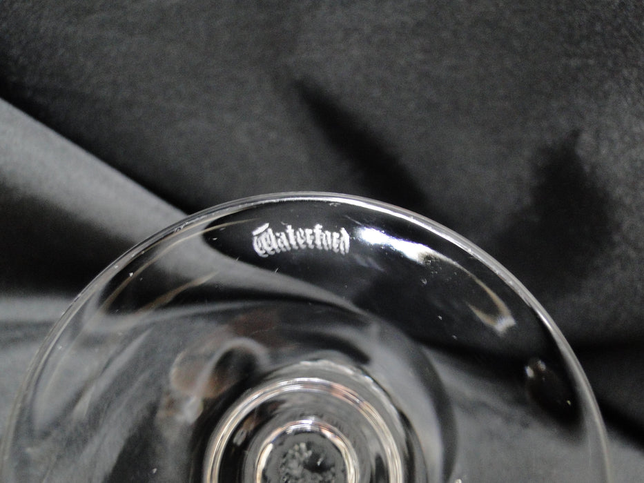 Waterford Crystal Carleton Platinum: Water or Wine Goblet, 8 1/2", Trim Wear