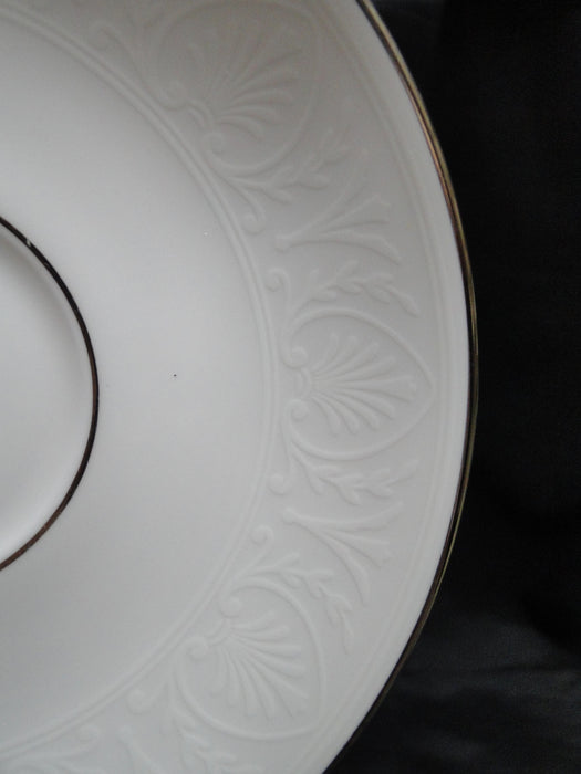 Lenox Hannah Platinum, White Design: Cup & Saucer Set (s), 3" Tall