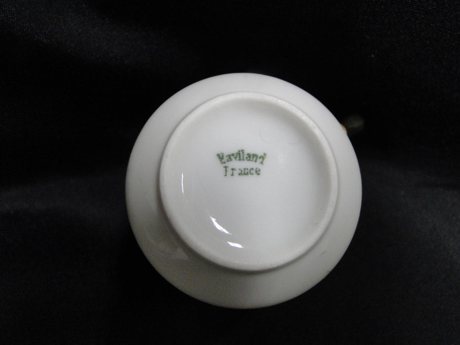 Haviland White w/ Thin Gold Trim: Chocolate Cup & Saucer Set (s), 2 3/4" Tall