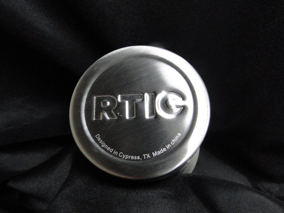 RTIC Stainless Steel Drinkware: NEW 30 oz Tumbler & Lid, 8" Tall, Box
