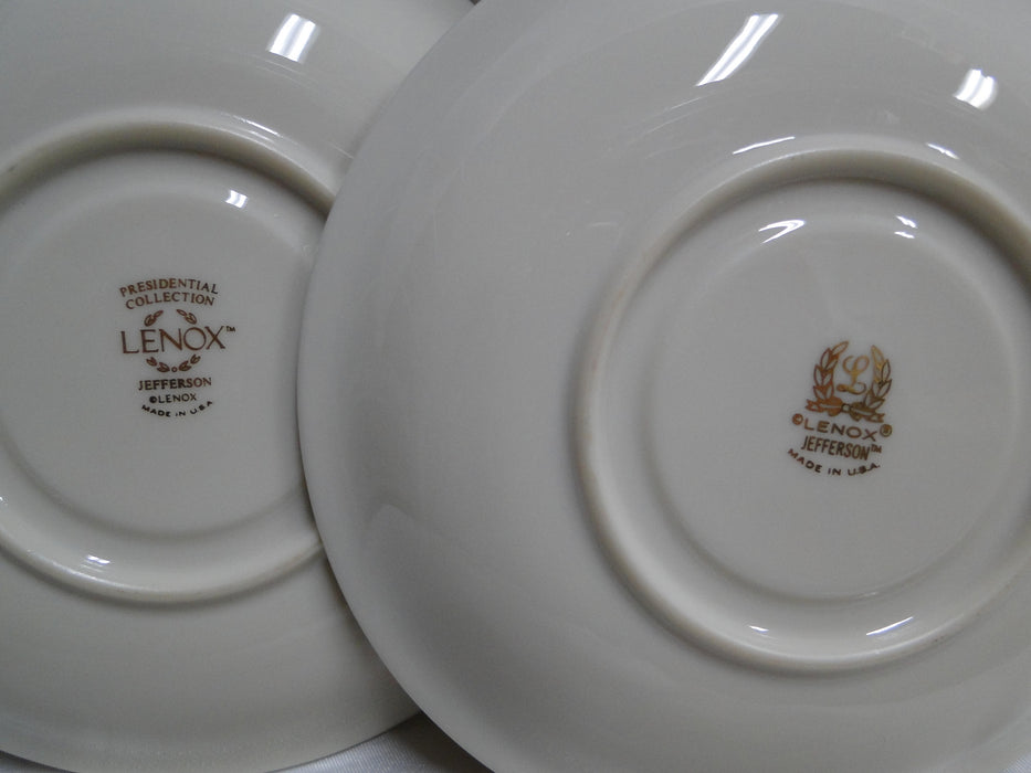 Lenox Jefferson, Blue Band, Red & Gold: Cup & Saucer Set (s), 2 7/8" Tall