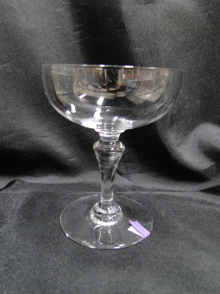Baccarat Normandie Crystal: Champagne / Sherbet, 4 3/4" Tall, As Is