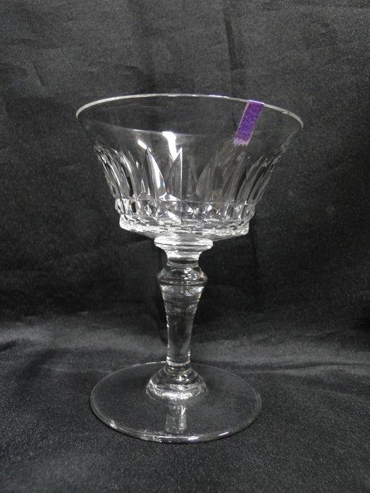 Baccarat Piccadilly, Vertical Cuts: Champagne / Sherbet (s), 5" Tall, As Is