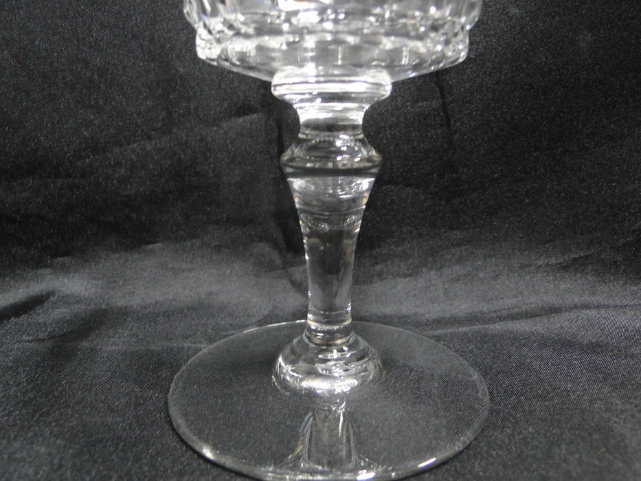 Baccarat Piccadilly, Vertical Cuts: Champagne / Sherbet (s), 5" Tall, As Is