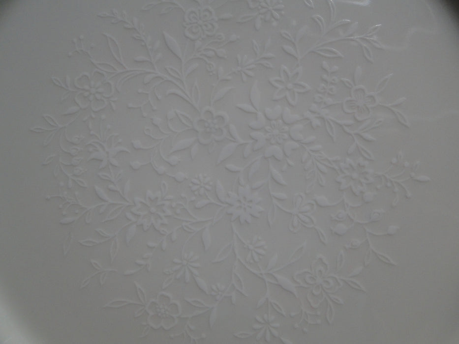 Noritake Affection, 7192, White Flowers: Dinner Plate, 10 1/2", As Is